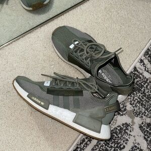 adidas Kids Sneakers in Green and White